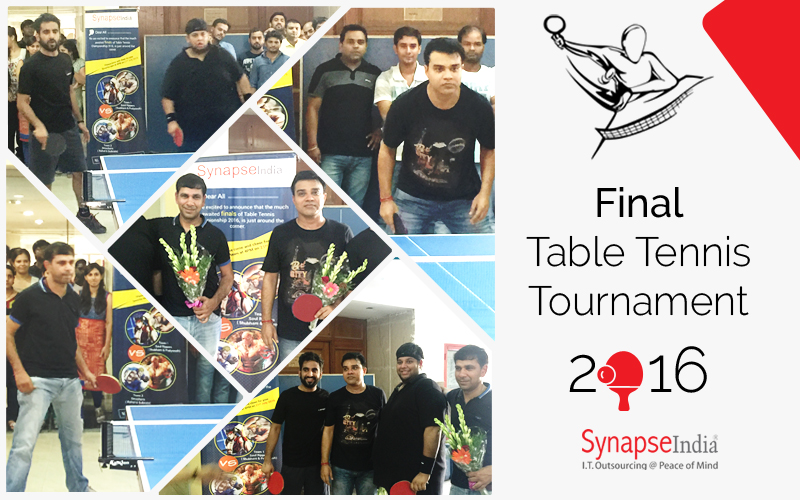  SynapseIndia Events : Table Tennis Tournament 2016